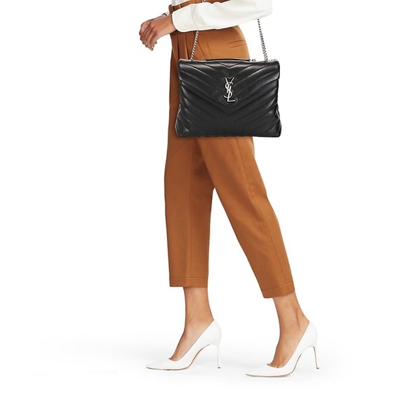 Medium Loulou Matelassé Leather Shoulder Bag - Picture 7 of 7